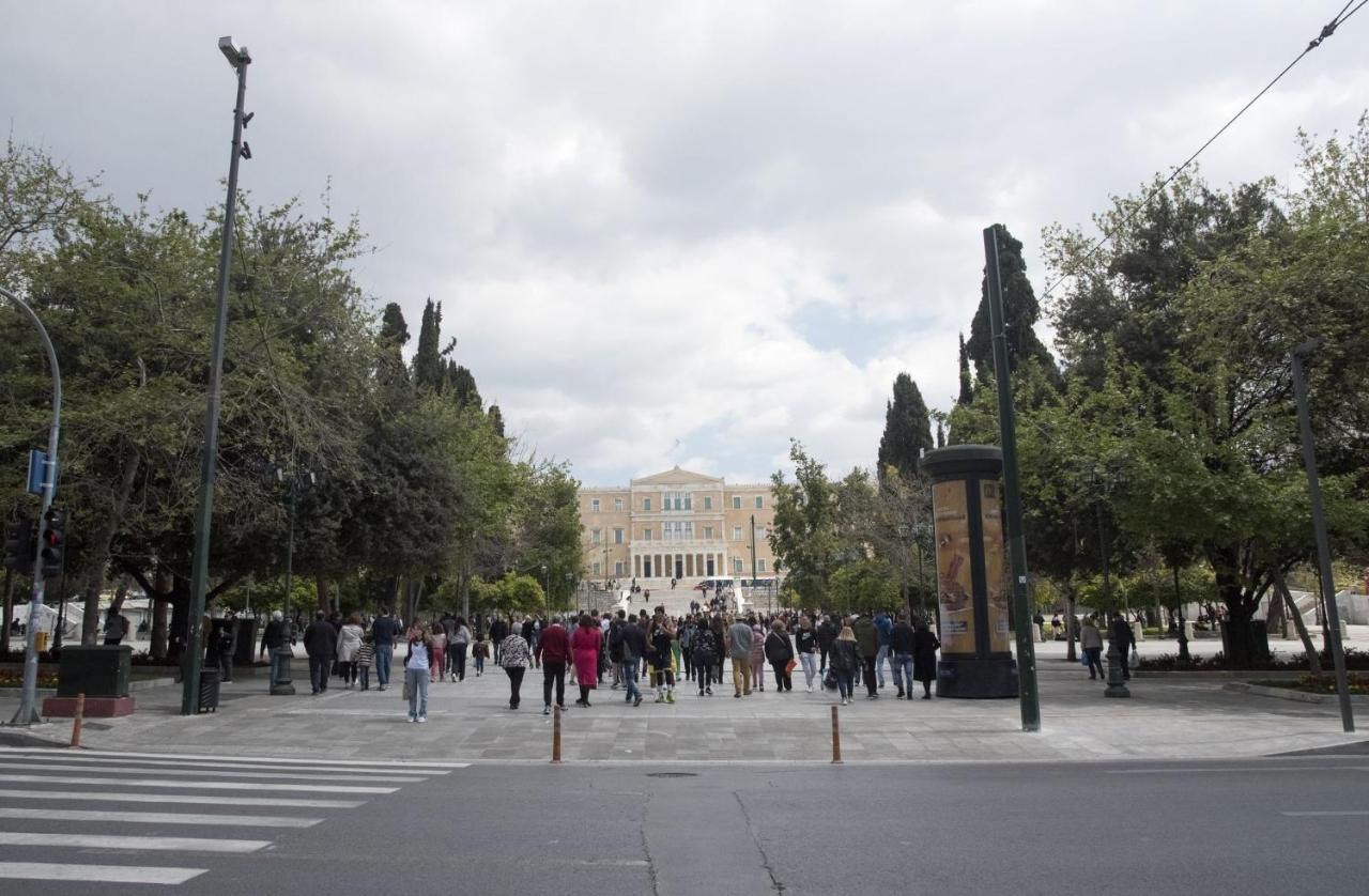 Syntagma View Apartment Atenas Exterior foto